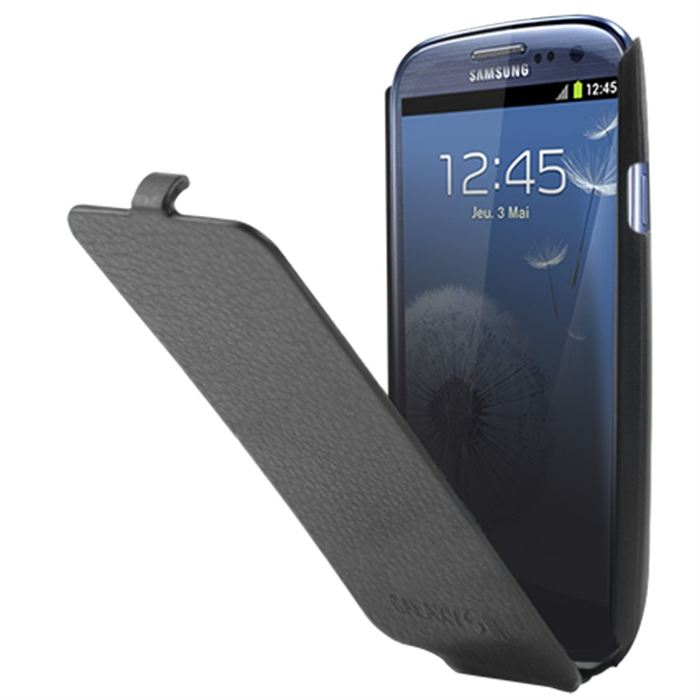 Samsung Etui à rabat noir Galaxy S3 Achat / Vente SAMSUNG Etui à