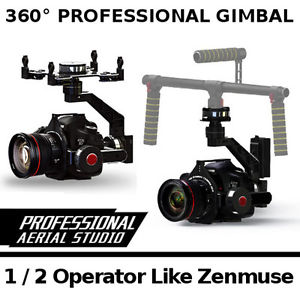 Assi Drone Tipo Zenmuse Panasonic GH3 GH4 Nikon D5300 D600 D610 D7100