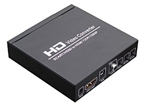 SCART+HDMI vers HDMI+HDMI Convertisseur: High tech
