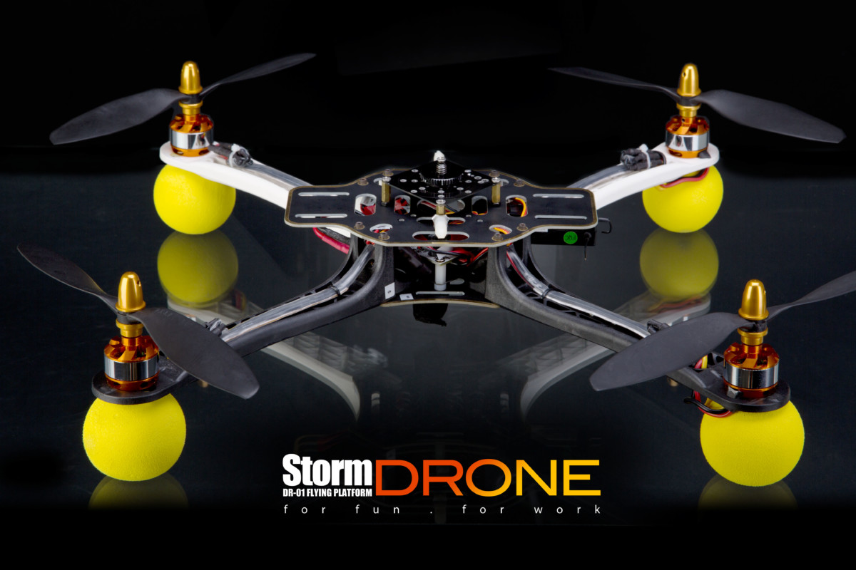 STORM DRONE RC QUADROTOR RTF WITH DEVO 7 TX / FPV / AERIAL FILIMING