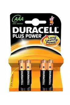 Pile PLUS POWER AAA LR03 x4 Duracell