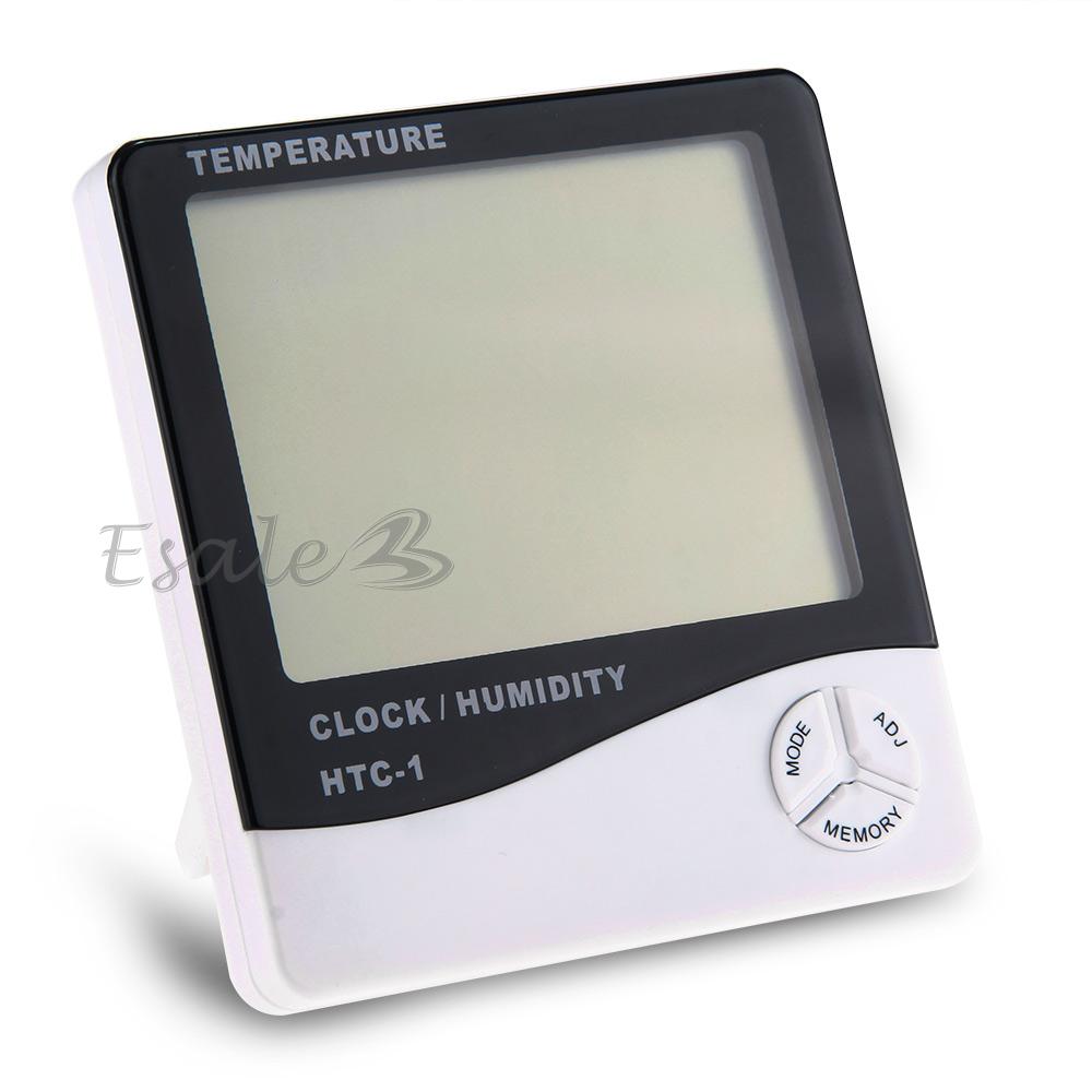 LCD Thermometre Hygrometre Mesure Temperature 50°C À 70°C Humidite