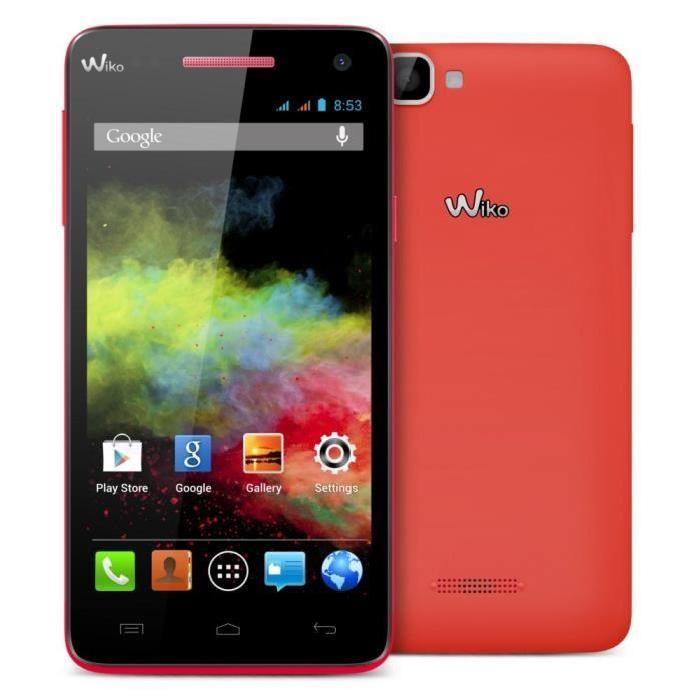 WIKO Rainbow Corail smartphone, prix pas cher