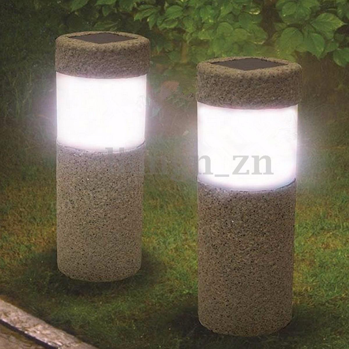 LED Lampe de Jardin Terrasse Borne d’éclairage d’Extérieur Luminaire