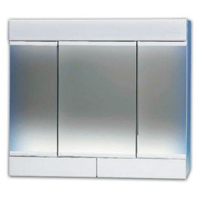 Armoire de toilette Cybelle 3 portes avec miroirs 2 tiroirs