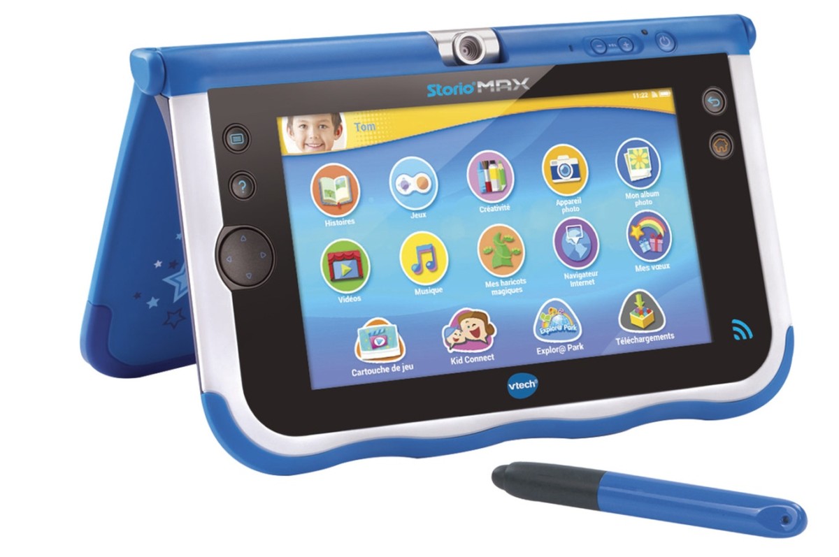 Tablette Tactile Enfant Vtech STORIO MAX 7″ BLEUE (4051904) |