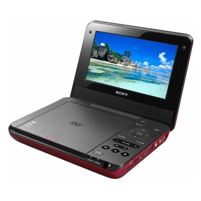 Sony Lecteur DVD portable FX750 rouge lecteur dvd portable, avis et