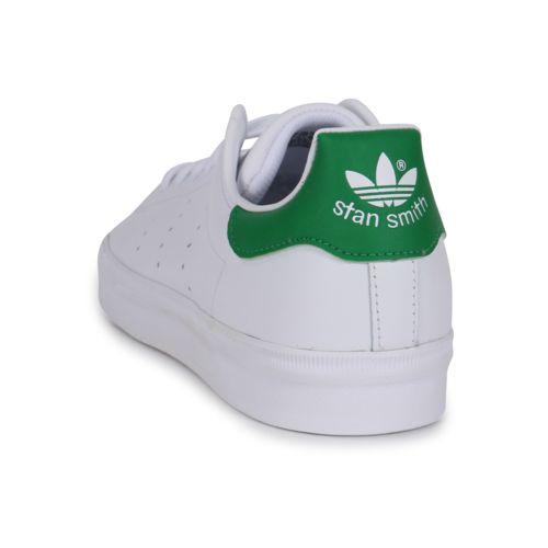 Adidas originals Stan Smith Vulcanisee Blanc Et Vert Tennis pas