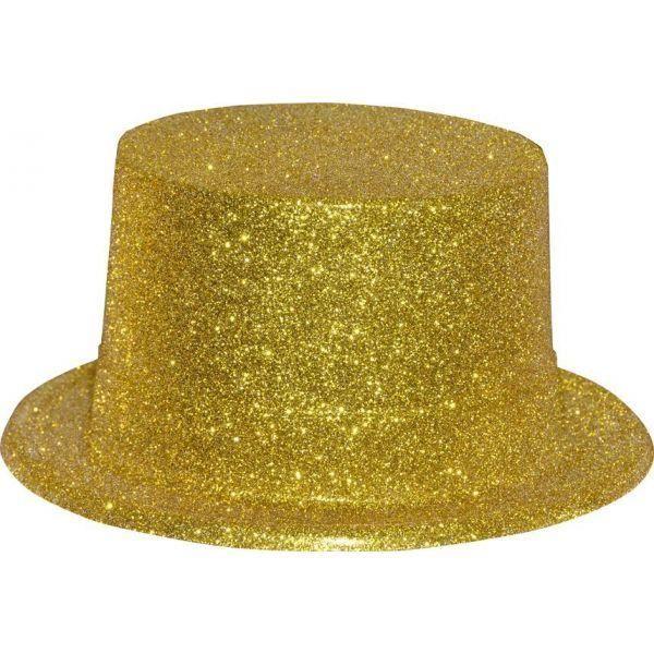 Chapeau Haut De Forme Paillette Or Achat / Vente chapeau perruque