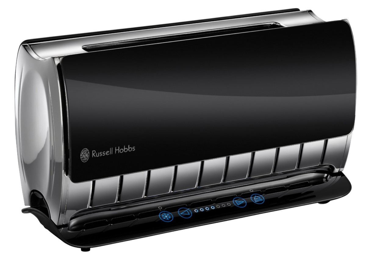 Russell Hobbs 18366 verre Touch Control 2 Slice Toaster fente longue