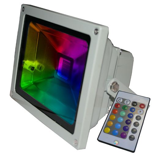 Projecteur led IR 20W RGB multicolore Projecteur led RGB Infra Rouge
